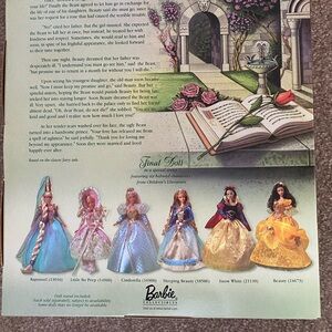 Barbie Children’s Collector Series of the 1990s complete set of 6 dolls NIB
